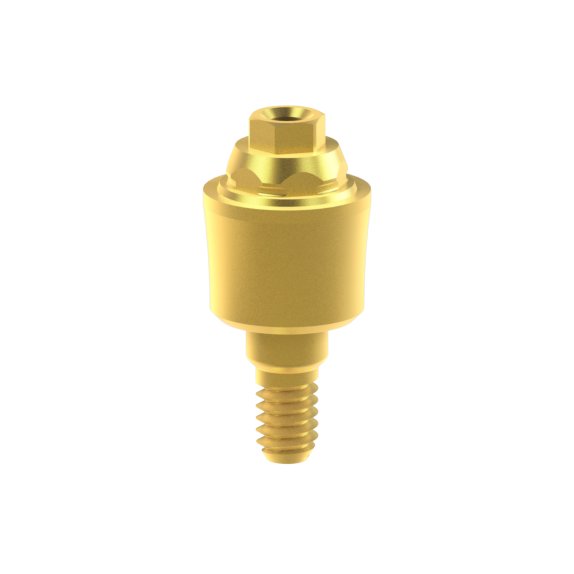 Zimmer® Screw Vent® compatible Multi-Unit Abutment Straight